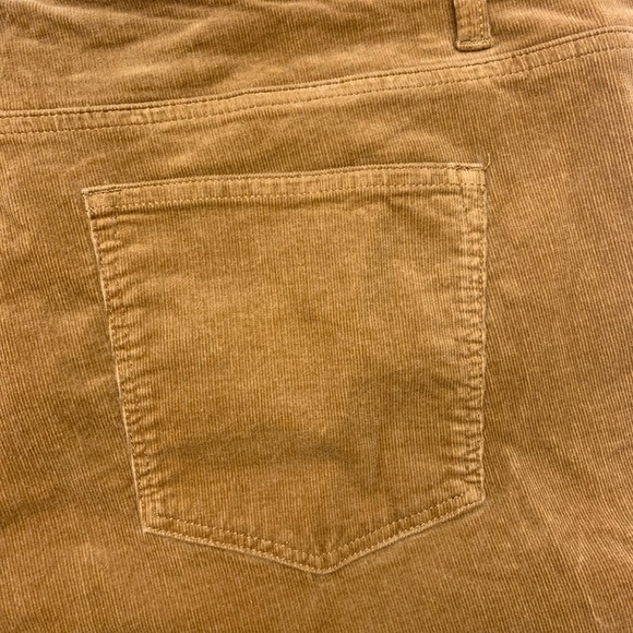 Talbots Tan Corduroy Straight Leg Pants Size 20W - Picture 7 of 10